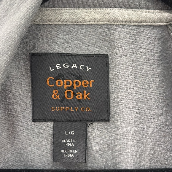 Copper oak gray sweater - Picture 3 of 3